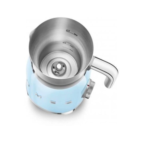 Chocolatière SMEG MFF11PBEU - Induktion - Rustfrit stål - 600ml - 500W - Blå