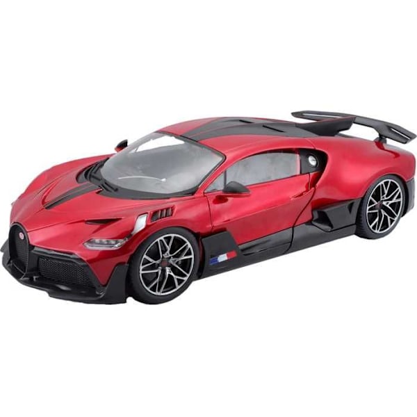 Monterade modeller - Bugatti Divo Red 1/18 Burago Röd