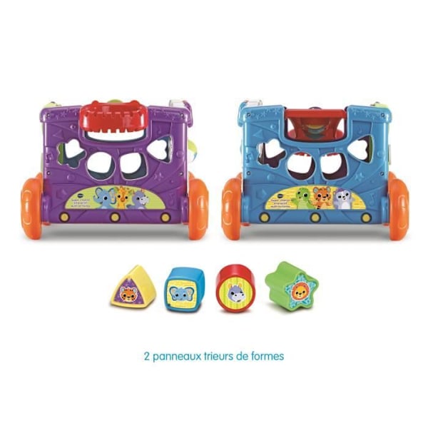 VTECH SUPER VAUNU INTERAKTIIVINEN MONITOIMINTA färgad