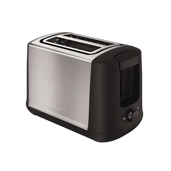 Brødrister - Moulinex - LT340811 - 2 sliser - 7 niveauer af ristning - 850 W Svart/rostfri
