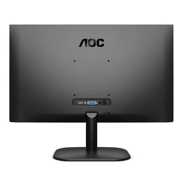 PC-skærm - AOC 24B2XH - 23,8" FHD - IPS-panel - 75Hz - 4ms - HDMI/VGA - Lavblå/flimmerfri - VESA 100x100 - Sort