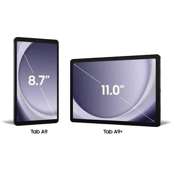SAMSUNG Galaxy Tab A9 8,7" 64GB Wifi Grå