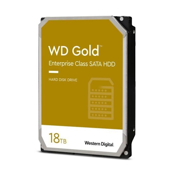 WD Gold™ - Intern harddisk - 18TB - 7200 rpm - 3,5" (WD181KRYZ)