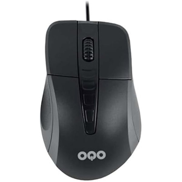 USB-mus - OQO - Modell med kabel - 1000 dpi - Trådbunden - Optisk mångfärgad