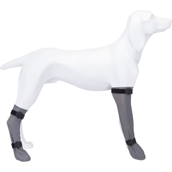 TRIXIE Silikonisuojat - XL: 12 cm-45 cm - Harmaa - Koirille Grå