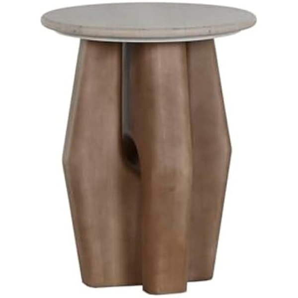 Sidebord - HOME ESPRIT - Flerfarvet - Træ - 40 x 40 x 51 cm - Moderne stil Flerfärgad