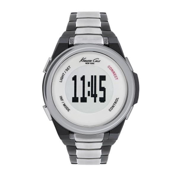 Kenneth Cole miesten kello 10023868 (50 mm) - Kvartsi - Aakkosnumeerinen - Aikuisten - Harmaa