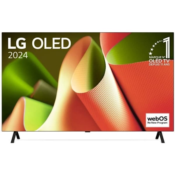 OLED TV - LG - 55B4 - 55" (139 cm) - 4K UHD 3840x2160 - α8 AI Processor 4K - HDR - Smart TV - 4xHDMI 2.1 - WiFi Sort