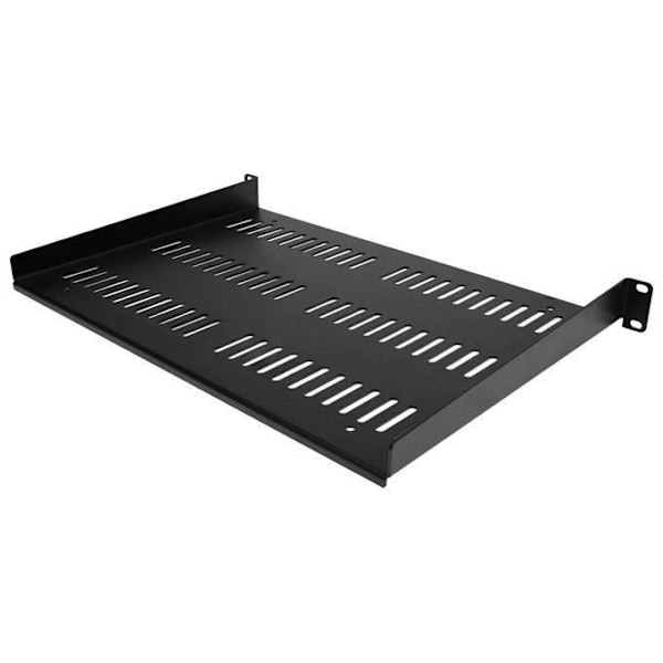StarTech.com 19 tommer 1U rackhylde - Universal ventileret rackhylde - 19" Patch Bay Cantilever-hylde - Ra-opbevaring