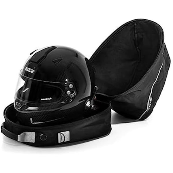 Dry-Tech Taske - SPARCO - Sort/Sølv - Modstandsdygtige materialer - USB strømforsyning - Original produkt Svart silver