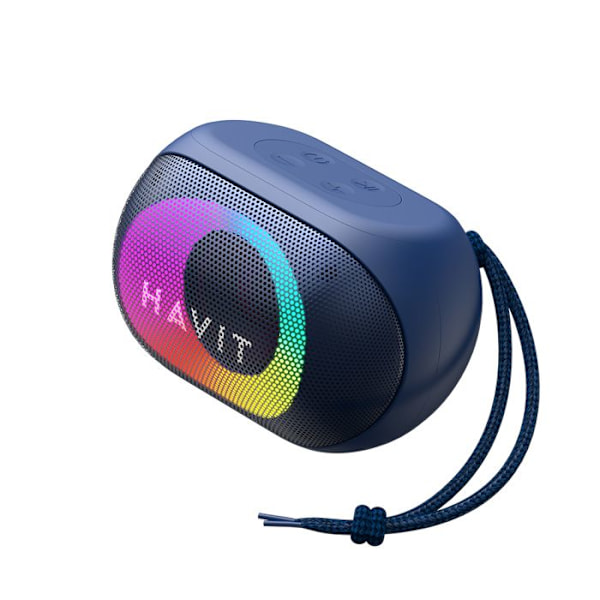 Bærbar Bluetooth-højtaler, håndfri opkald, TWS, TF, FM, AUX, USB, 1 800 mAh - Havit (SK885BT) - Blå