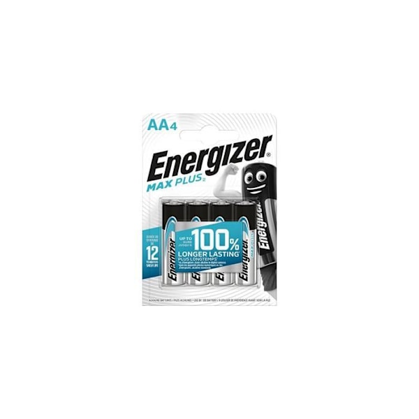 Alkaliparistot AA - 4 kpl LR6 Energizer Max plus - kirkas