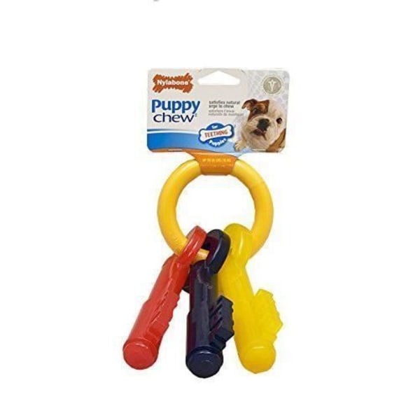 Nylabone første tænder nøglelegetøj til hvalpe størrelse L