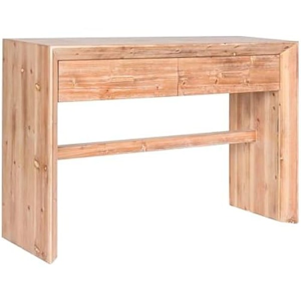 Konsoli - HOME ESPRIT - Keltainen - MDF - 120 x 40 x 80 cm - Sisääntulokalusteet Flerfärgad