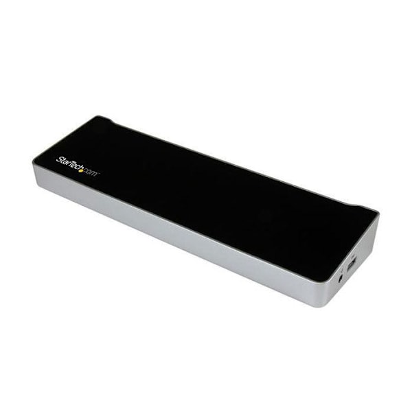 USB 3.0 - STARTECH.COM - Kolmoisnäyttö - 4K - Kannettavalle tietokoneelle - Musta