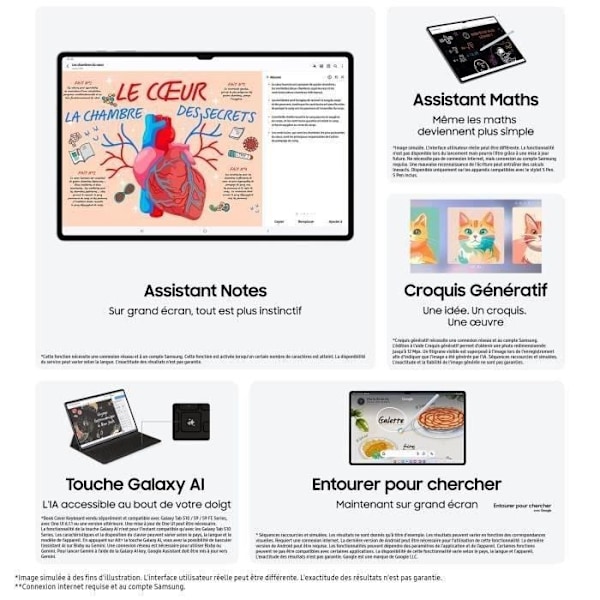 SAMSUNG Galaxy Tab S10 Ultra 14,6" Wifi 256 GB Grå
