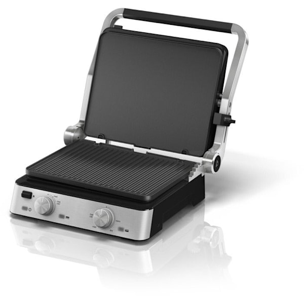 Braun 2000 watt sort rustfrit stål multi-kontakt grill