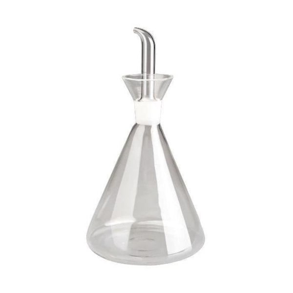 Glas oliebeholder - IBILI - 250 ml - Hygiejnisk opbevaring - Dråbeopsamlingssystem Transparent