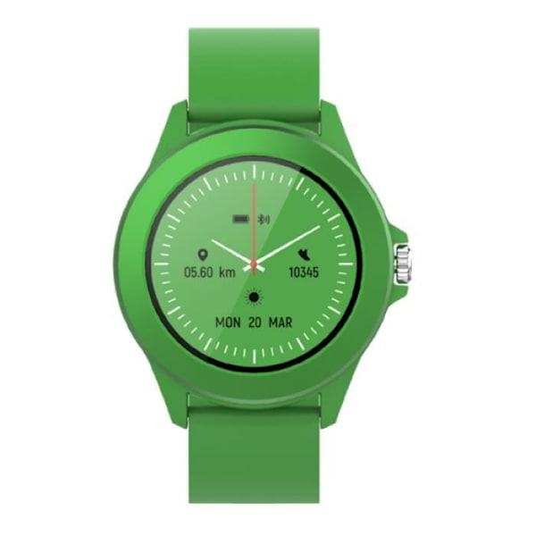 Tilsluttet og Smart Watch 5.0 IP68 med hjertefrekvenssensor Forever Green Grön