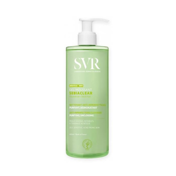 SVR Sebiaclear Vaahdotusgeeli - 400ml Vihreä