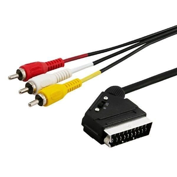 Savio Cle CL-133 RCA-SCART - 5901986044987