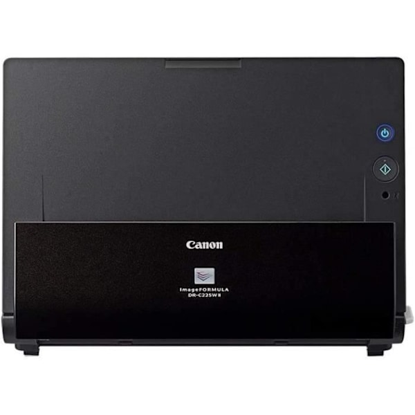 CANON imageFORMULA DR-C225 II WiFi Duplex dokumentscanner - Sort - 25 ppm - 600 dpi x 600 dpi