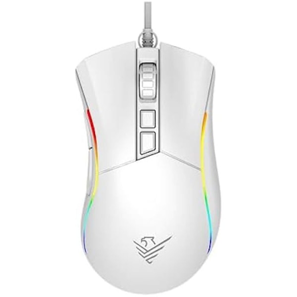 Phoenix Void Gaming Mouse - Hög prestanda - Vit - Kabel