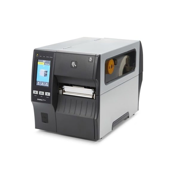 Etiketprinter - ZEBRA - ZT411 - 300 dpi - USB, LAN, Bluetooth - Sort/Grå Sort, Grå
