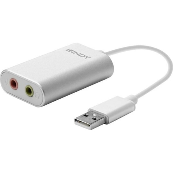 LINDY audio Converter USB Type A auf Audio Konverter [USB - Jack]