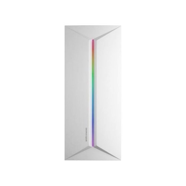 Mars Gaming Mc-blaze PC-kasse ATX Ventilator Frgb 80mm RGB LED-stribe Front Hvid