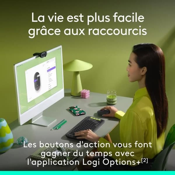 Hiiri - Langaton - Logitech - Pop Hiiri - Grafiitti