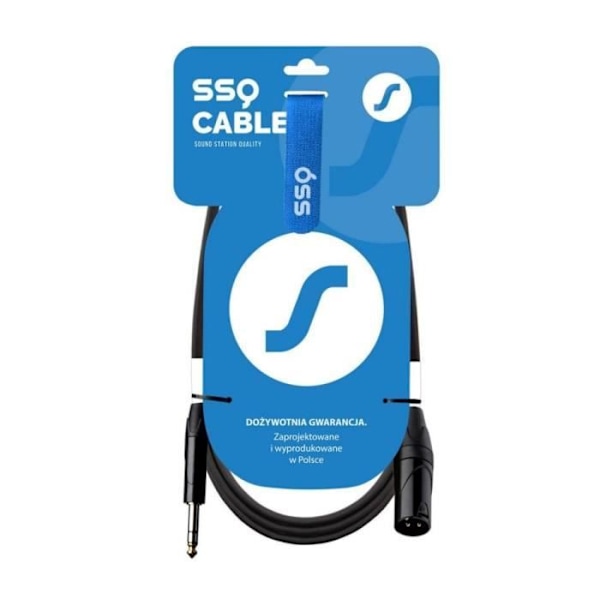 SSQ JSXM10 Begivenhed - Jack stereo 6.3 / XLR Meski