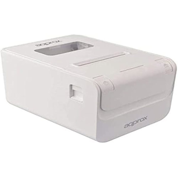 Cirka Pos80Amuse USB/Serial/ETH-skrivare. AUT., Vit Vit