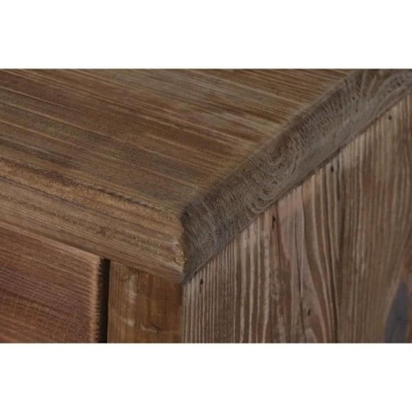TV-möbel - DKD Home Decor - Återvunnet trä - 156 x 44 x 65 cm - Orientalisk design - Vit