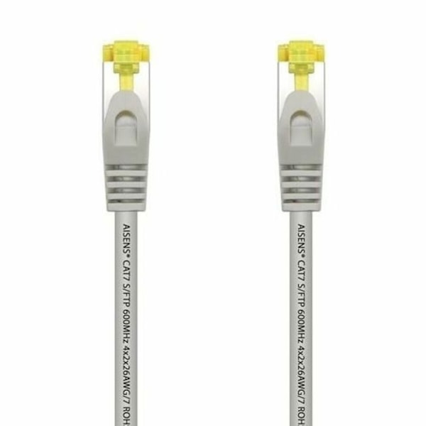 Kabel - netværksadapter - telekommunikation Aisens - A146-0337 - Netværkskabel RJ45 LSZH Cat.7 600 MHz S/FTP Pimf AWG26, grå, 5 m