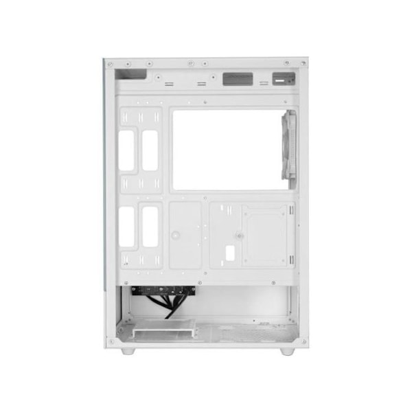 Mars Gaming Mc-xo Semitorre Atx Kaksoislasi Tuuletin Frgb 120mm Kaksoiskamera Valkoinen