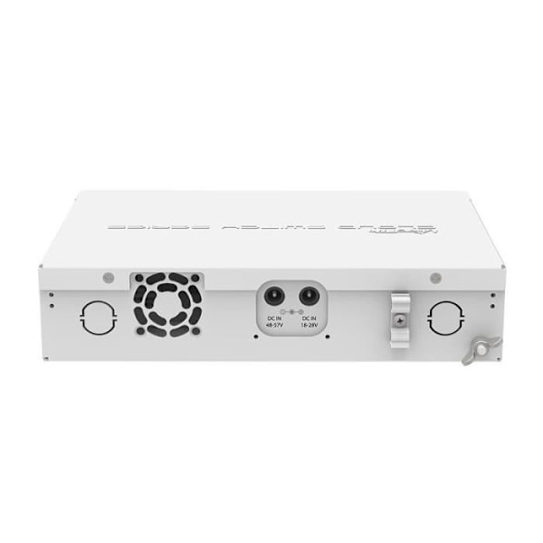MIKROTIK CRS112-8P-4S-IN Gigabit Ethernet -verkkokytkin - 8 RJ-45-porttia, 4 SFP-moduulia, PoE