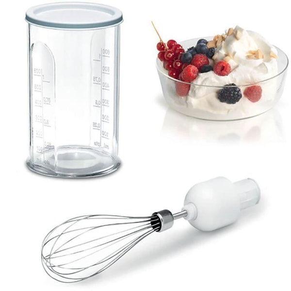 BOSCH MSM66150 ERGOMIXX stavblender - Aftagelig fod i rustfrit stål, 600W, 12 gear + turbo