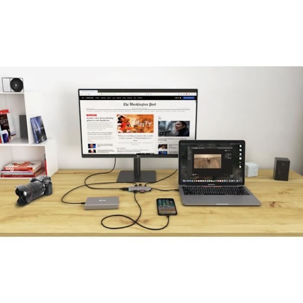 i-tec - USB-C Nano 4K -telakointiasema -