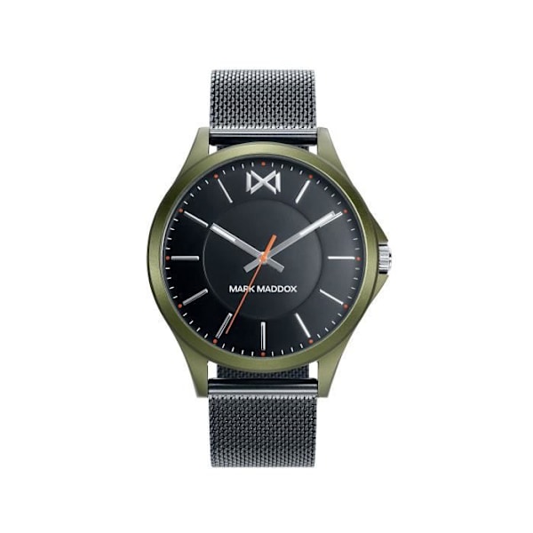 Quartz Ur med armbånd - MARK MADDOX - 392157 - Rustfrit Stål - Vandtæthed 5 ATM - Analogisk Grå
