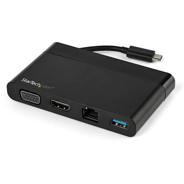 StarTech.com Digital AV Multiport -sovitin HDMI- ja VGA-videolähdöillä - USB-A (DKT30CHVCM)