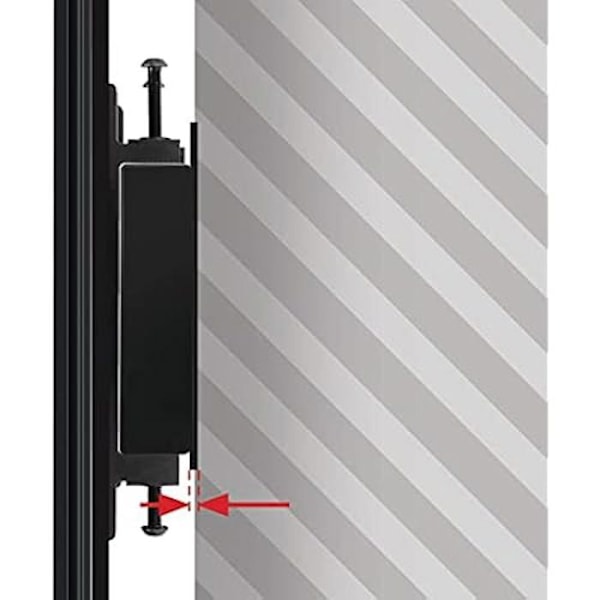 Tasotuen lisävarusteet - B-TECH - BT8390-WFK1 - Musta - 5 mm paksuus - 188 mm pituus
