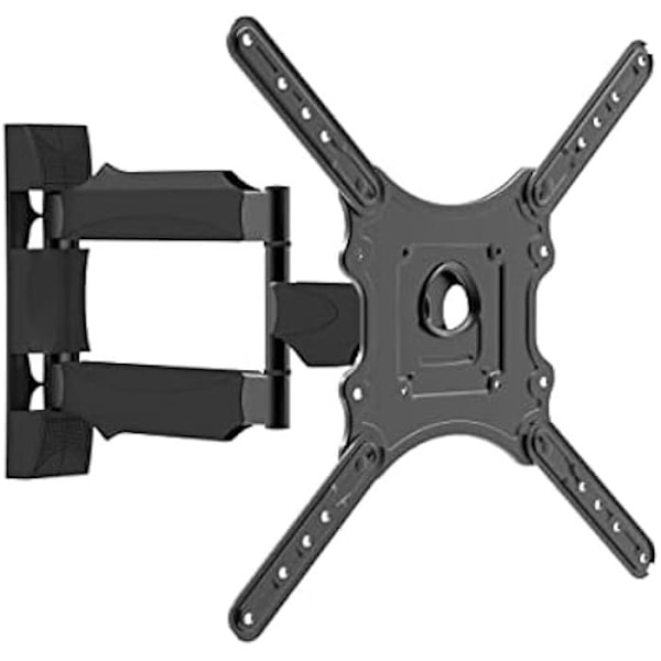 Justerbart Full Motion TV-vægbeslag - DCU TECNOLOGIC - 17''-55'' - VESA Max. 400x400 mm - Maks 40 kg Sort