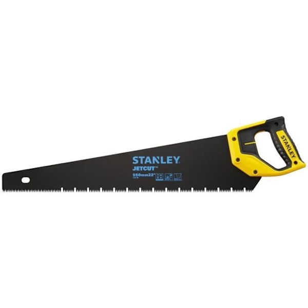 Käsisaha - STANLEY - 2-20-149 - Jetcut - Teräpanssari - Speciale Kipsilevyt 550 mm Gul