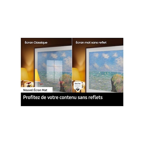 TV LED - Samsung - The Frame TQ75LS03D - QLED 4K - 75 tommer - Kunsttilstand 2024