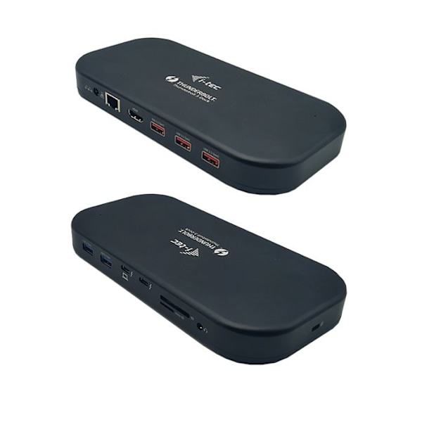 I-TEC THUNDERBOLT 3-USB-C DUAL 4K DOCKINGSTATION + USB-C TIL DISPLAYPO