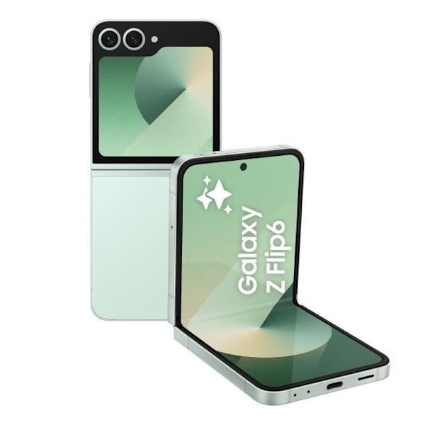 Samsung Galaxy Z Flip6 -älypuhelin 256 Gt Vihreä vatten grönt