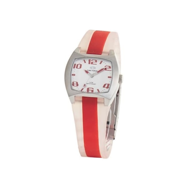 Dameur - Time Force - TF2253L-06 - Sølv - Kvarts - 33MM - Vandtæthed 3ATM Pengar
