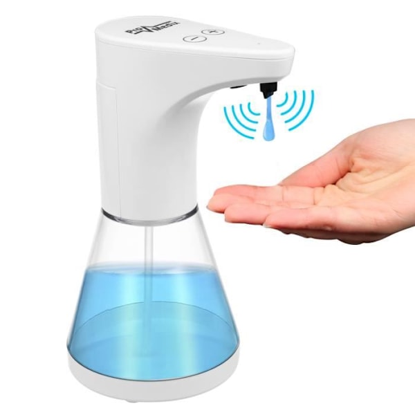 Automatisk tvålautomat - PR-530 - Vit - 480 ml - Kontaktlös - 5 reglernivåer Vit