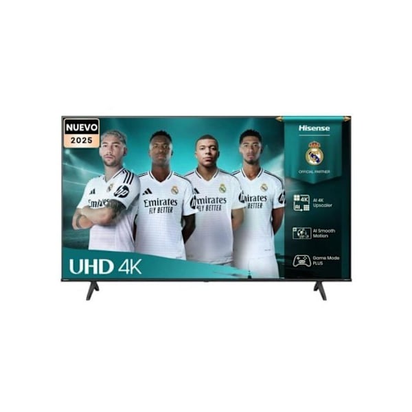 Hisense LED 43" 43A6Q UltraHD 4K Dolby Audio VIDAA Sort